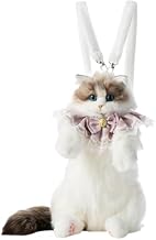 Cat Backpack for Girls | 3D Ragdoll Cat Shape Bag with Soft Fluffy Fur, Blue Eyes & Long Tail | Cute Kids School Bag | Women Travel Shoulder Bag