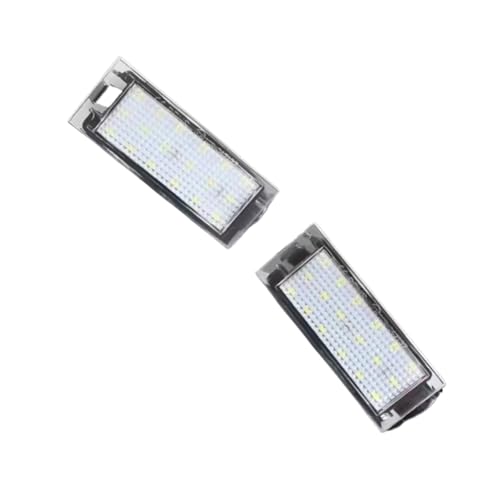 Piloto de matricula para Espace 5 y Kangoo 2 luces traseras de coche 2 uds