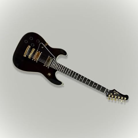 39 Inch Full Size Electric Guitar, H-H Humbucker Pickups, Maple Fingerboard, Fixed Bridge, for Beginners, Black Cover