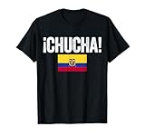 Chucha Ecuador Bandera Ecuatoriana Chucha Mujer Camiseta