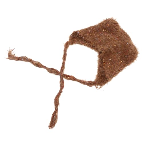 Holibanna Warm Beanie for Women Winter Hats Comfortable Fit Thick Wool Material for Cold Weather Outdoor Activities Cozy Winter Beanie Coffee