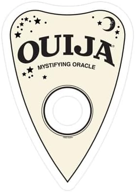 CafePress Ouija: Planchette Small Die Cut Sticker, 3"x4" Glossy Finish