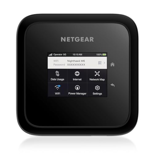 NETGEAR MR5200 Nighthawk Routeur Mobile 5G SIM WiFi 6 sécurisé puissant 1.8 Gbit/ Connecte jusqu’à 32 appareils Compatible toutes SIM tous opérateurs Batterie longue durée - vue 2