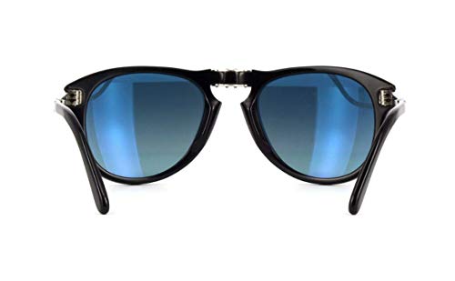 Persol Steve Mcqueen Limited Edition Po 0714Sm Black/Blue Shaded 54/21/140 Men Sunglasses #TOP3