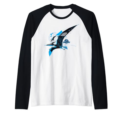 T-shirt sport Jurassic World pour look urbain quotidien motif dinosaure polygonal