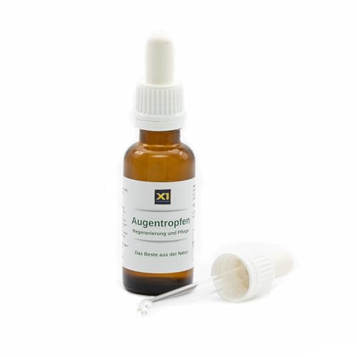 X1 Augentropfen - DMSO 3% - isotonischer Lösung in Apotheker Qualität Augentrost (Euphrasia)