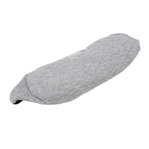 Syrisora Eye Cover, Light Blocking Cotton Breathable Versatile Adjustable Sleeping Eye Cover for Home Travel Office (Grey)