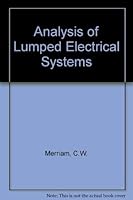 Analysis of Lumped Electrical Systems 0471596167 Book Cover