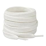 Flat Woven Polyester Shoelaces, Durable Replacement...