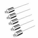 5X Abschlusswiderstand 75 Ohm, 4 mm Ø, für Antennendosen, LNB...