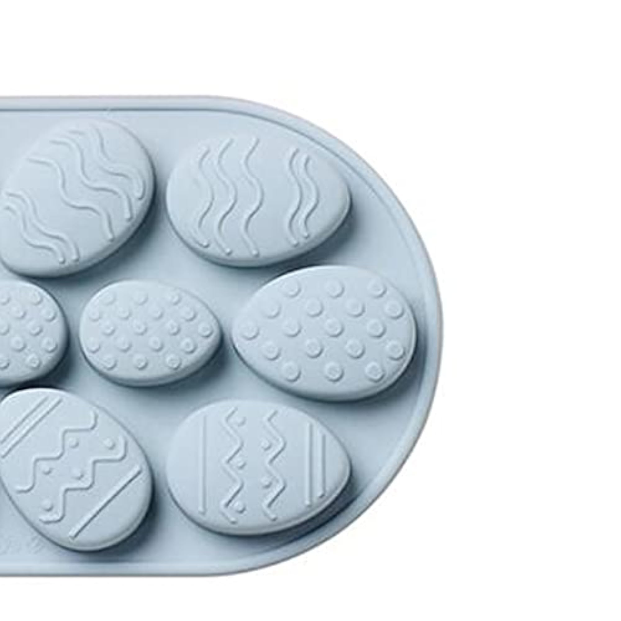 10-Hole Silicone Mold for Chocolate and Soap Making