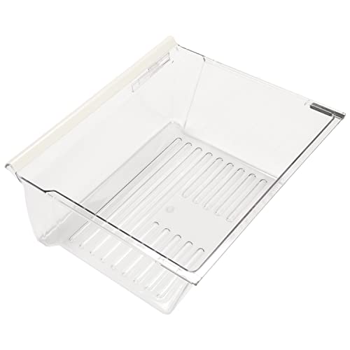Replacement For 2188656 Upper Crisper Pan W/Humidity Control & Handle Cover Compatible With Whirlpool Refrigerator Crisper Drawer #TOP3