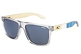 O'NEILL Harwood 2.0 Polarized Sunglasses, Gloss Gray Crystal/Bamboo