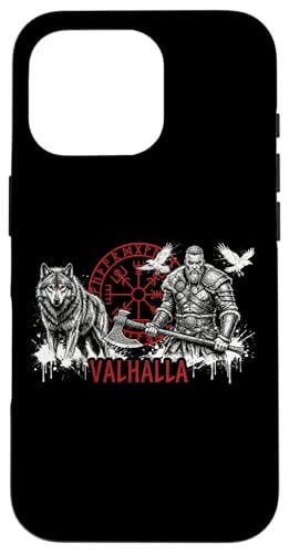 Vikings �k���_�b Vegvisir �~�X�e�B�b�N�E���t ���@���n�� �o�C�L���O �X�}�z�P�[�X iPhone 16 Pro �p