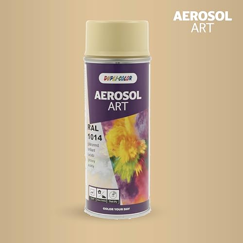 DUPLI-COLOR AEROSOL ART RAL 1014 Elfenbein glänzend 400 ml - Sprühfarbe – Ansicht 2