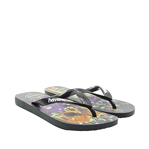 Chinelo 4 Nite, Havaianas, Masculino, Novo Grafite/Preto, 39/40