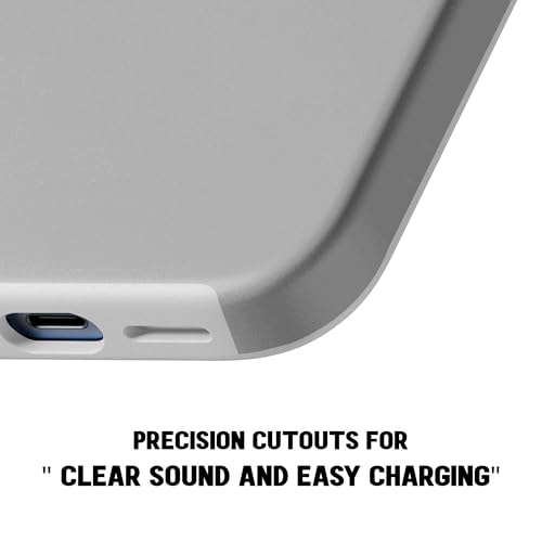 Image of Kratos Soft Silicone Case Cover Compatible with iPhone 17 - Everyday Comfort Protection, Wireless Magnetic Charging Case with Raised Edge Camera & Screen Protection, Shock-Resistant Design