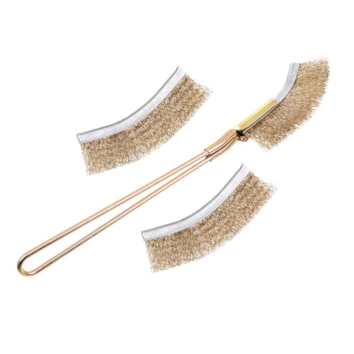 BCOATH 1 Set Bird Cage Cleaning Brush Multi-Functional Wire Brush with Ergonomic Handle for Bird Droppings Parrot Small Animal Cages Accessories