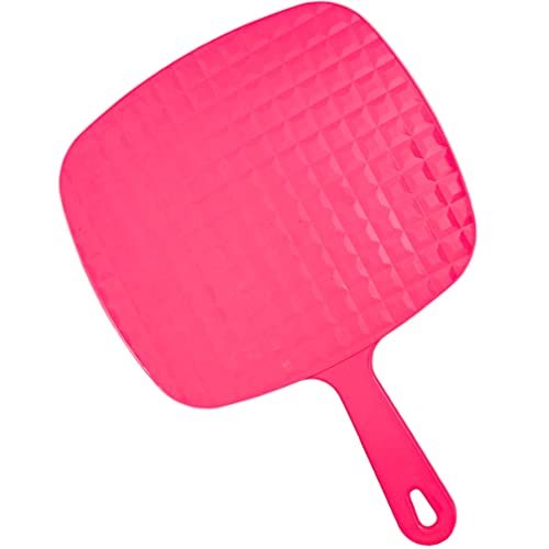 HOMSFOU Handspiegel Handkosmetikspiegel Mit Griff Make-Up-Handspiegel Friseur Paddelspiegel Tragbarer Schminkspiegel Für Die Reise Nach Hause Salongebrauch Cover