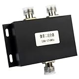 Cool Soft Spectrum Analyzers for Matsutec MA Splitter VHF Power Divider Splitter 136-174MHz UHF Female Low Insertion Loss Aluminum Alloy Shell（UHF Female