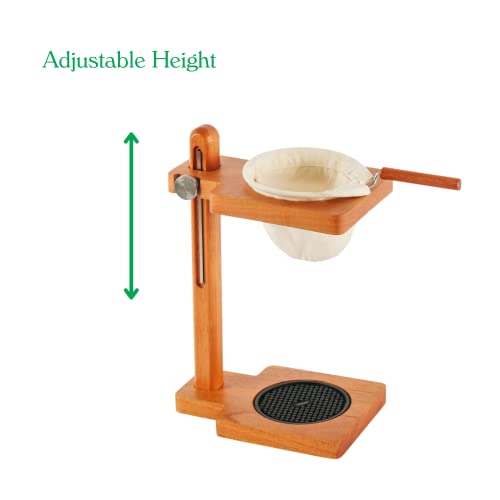 Plinc Chorreador - Pour-Over Coffee Dripper (Natural Wood) #TOP4