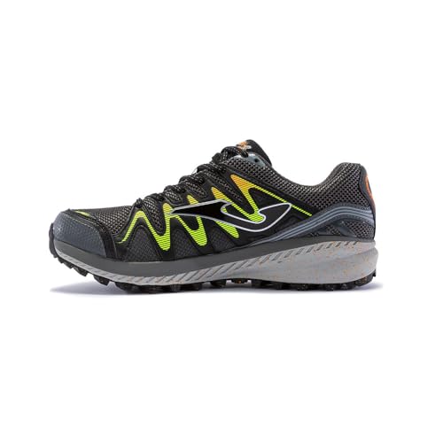 Joma Serie Trek, Zapatillas Hombre, Gris Amarillo, 44 EU