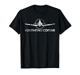 Vought F4U Corsair WW2 avion Warplanes Silhouette cadeau T-Shirt