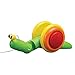 PLAN TOYS- Pull-Along Snail, Colore Legno, 5108