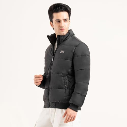 Image of Red Tape Men's Puffer Jacket for Lightweight Everyday Winter Warmth