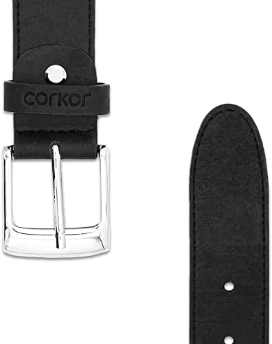 Corkor Men's Cork Belt 35mm Wide Vegan 