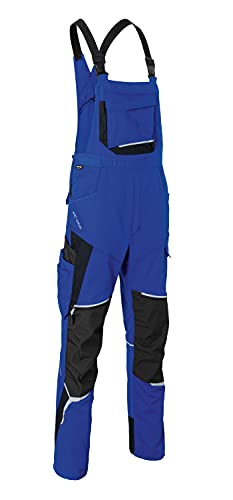 KÜBLER Workwear | KÜBLER BODYFORCE Arbeitslatzhose | kbl.blau/schwarz | Größe 62