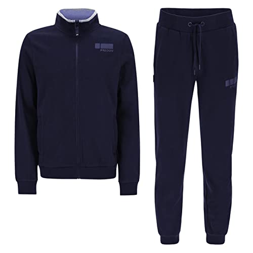 Survêtement de sport homme bleu FREDDY ensemble de sport regular fit S2MTRK2