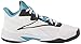 Reebok Men's More Buckets Basketball Shoe, White/Black/Energy Blue, 13