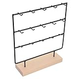 Photo Gallery smasolo espositore gioielli in con base in organizer per orecchini collane e bracciali supporto per negozio e casa Photo Gallery smasolo espositore gioielli in con base in organizer per orecchini collane e bracciali supporto per negozio e casa