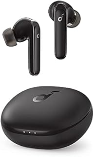 Soundcore by Anker Life P3 Noise Cancelling Earbuds, Big Bass, 6 Mics, Clear Calls, Multi Mode Noise Cancelling, Wireless Charging, App with Gaming Mode, Sleeping Mode(Renewed)