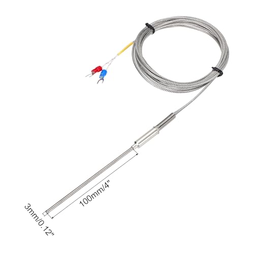 Thermocouple de type E résistant jusqu'à 800 °C pour régulation précise de température - 2