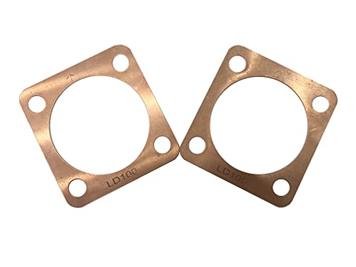 Cdhpower 100Cc Cylinder Copper Gasket 2Pcs-2 Stroke Engine Ld100/Yd100 Motorized Bike #TOP3