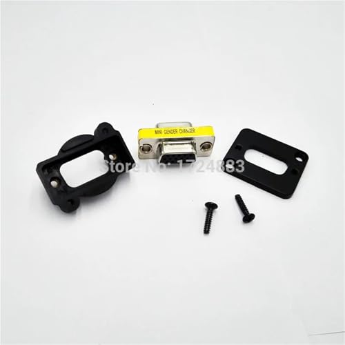 Conector VGA hembra DB15 para panel, la solución gris para tus enchufes DB9 6