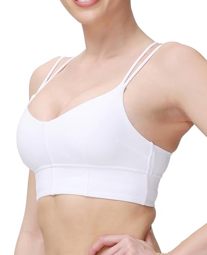 Image of MotoRun Bralettes for Women, Strappy Sports Bra Push up Bralette Sexy Bras Rave Top