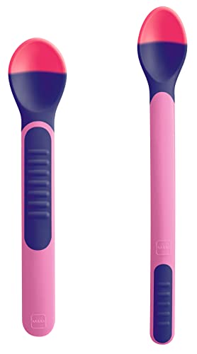 Istruzioni In Lingua Straniera - Mam Thermosensitive Cucchiai E Coperchio, 6 Mesi+, 1 Pz, Colori Assortiti - 2