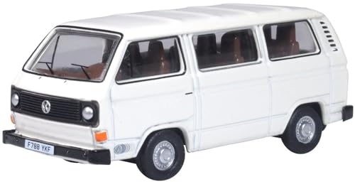 Oxford Diecast 1:76 VW T25 Bus Pastel White Collectable model 76T25010