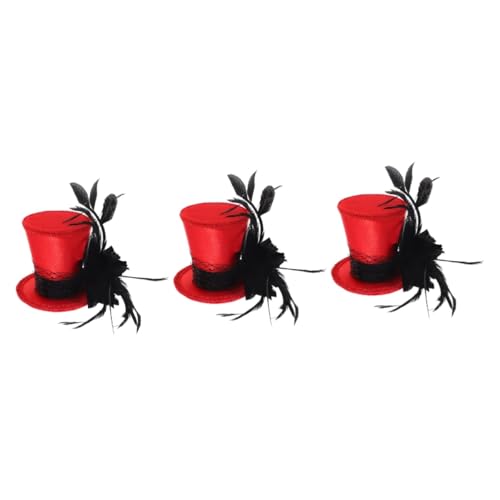 Haut de forme de bal raffiné et casque de mariée en PVC haute finition