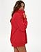 Gacaky Womens Oversized Sweatshirts Casual Button Henley Neck Long Sleeve Pullover Fleece Loose Fit Fall Tops Fashion Outfits Red L