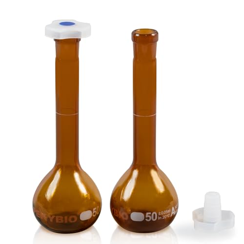 50mL Amber Class A Flask Set