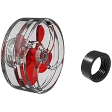 Aquarium Water Outlet Fan Nozzle Auto-Rotating 4-Blade Fan Multipurpose Easy Installation Connector for Fish Tank Spare Parts, Type B