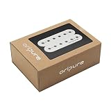 OriPure Ręcznie robiony Pickup Alnico 5 Humbucker Przetworniki Czarne Elektryczne Gitara Most Pickup