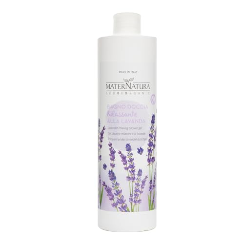 Maternatura Bagno Doccia Rilassante alla Lavanda - Certificato Bio - Made In Italy - 500 ml