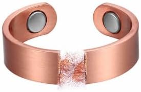 The Original Pure Copper Ultra Strength Magnetic Field Ring for Men & Women | Magnetic Therapy Ring