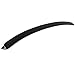 IKON MOTORSPORTS, Roof Spoiler Compatible with 1999-2005 BMW E46 3-Sereis Sedan 4Dr, Unpainted AC Style ABS Rear Window Guard Deck Lip Wing Bodykit