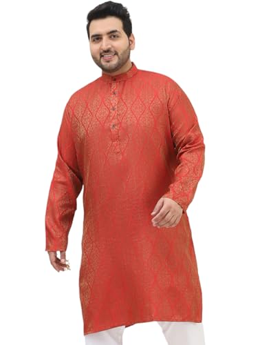 Image of SOJANYA Men's Cotton Regular Fit Casual Plus (Since 1958) ONLY Kurta